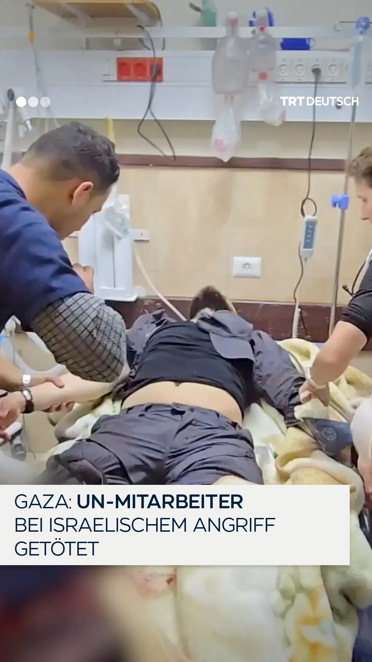 Gaza: UN-Mitarbeiter bei
israelischem Angriff getötet